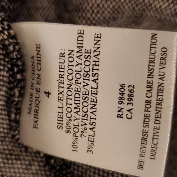 Theory Gray Glen Plaid Nikay Stretch Fit and Flare Dress - Picture 10 of 12